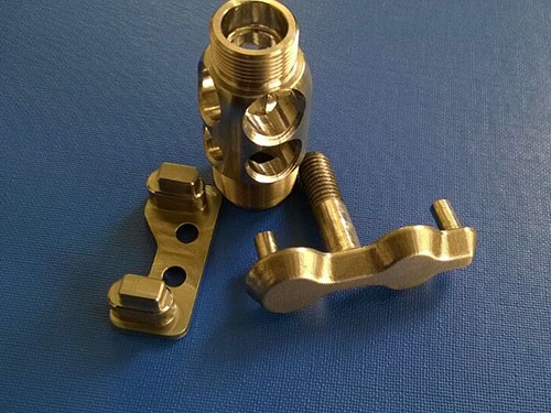 Titanium alloy 3&4 axis precision parts